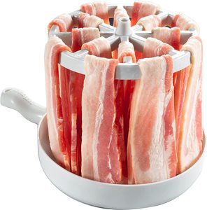 <span class=keywords><strong>Microondas</strong></span> tocino cocina Diy tocino cocina <span class=keywords><strong>para</strong></span> horno <span class=keywords><strong>microondas</strong></span> con tapa antiadherente <span class=keywords><strong>microondas</strong></span> tocino bandeja - Product Image 1