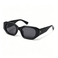 Lunettes de soleil rétro en acétate, monture petite et tendance, faites à la main, avec logo personnalisé, protection UV400, pour un usage quotidien et la mode urbaine