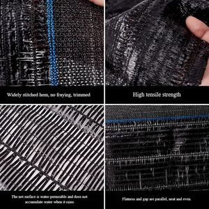 भारी शुल्क बुना हुआ वार्प बुना हुआ आउटडोर निर्माण छाया नेट मचान विंडब्रेक फायर रिटेनर - Product Image 6