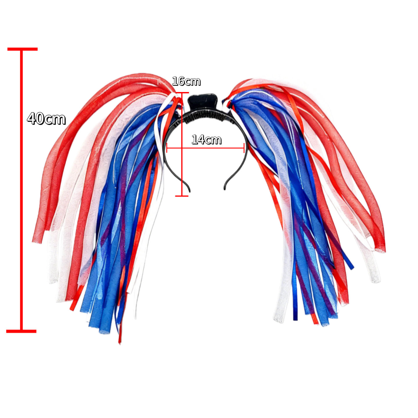 American Flag Light up Headband Patriotic Glowing Headband American National Holiday Events Independence Day Party Accessories