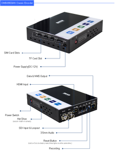DMB-8900AN H.264/H.265 SDI/HDMI pour IP 3 Cartes Sim 4G Lien <span class=keywords><strong>Live</strong></span> Streaming Encodeur - Product Image 2