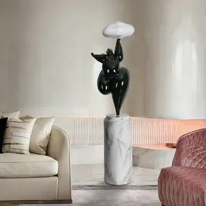 Abstrakte Kunst Figur Skulptur Wohnzimmer Stehlampe Licht Luxus kreative Home Veranda Hotel Verkaufs abteilung Dekoration Licht