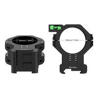 Support de lunette WESTHUNTER WH204M réglable en hauteur et en angle, 20 mm, compatible avec les anneaux optiques de 25,4 mm, 30 mm, 34 mm, pour viseurs télescopiques.