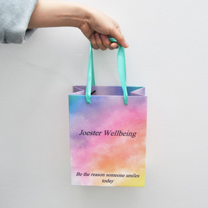 Personalized Gift Bag Special Wedding Day Bag Shopping Paper Bags with <strong>Ribbon</strong> Handles Custom <strong>Thick</strong> Luxury Packaging. - Product Image 3