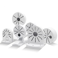 Soporte de Techo de Plástico para Cámara de Vigilancia, Soportes para CCTV, Cubierta Redonda para Caja de Conexiones, Decorativa, Oculta Cables
