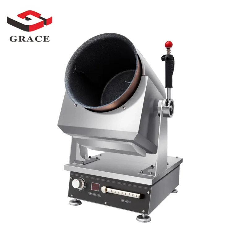 360 Rotation Cooking Machine Restaurant Automatic Stir Fry Machine Automatic Intelligent Cooking Robot Fried Rice Machine