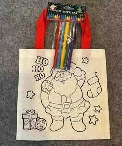 กระเป๋าใส่ของสำหรับระบายสีสำหรับงานศิลปะส่วนบุคคลอุปกรณ์สำหรับวันหยุดเทศกาลคริสต์มาส - Product Image 5