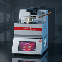 ASTM D92 ISO2592 GB/T3536 Automatic Open Flash and Fire Points Tester with LCD Display Forced Air Cooling OEM Support