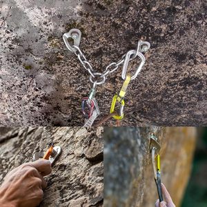 Pitons d'ancrage robustes <span class=keywords><strong>pour</strong></span> l'escalade et supports de fixation sécurisés <span class=keywords><strong>pour</strong></span> points fixes - Product Image 6