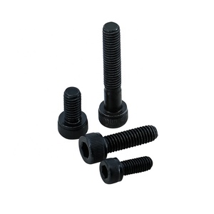 Plain Carbon Steel 12.9 Strength M12 Inner <strong>Hexagon</strong> Socket <strong>Bolt</strong> - Product Image 2