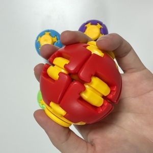 3D Printed Fidget Spinner Ball TPE/Silicone 360 Press & Spin Mechanical <b>Desk</b> <b>Toy</b> for Ages 2-4 & 8-13 Years Promotional <b>Toy</b> - Product Image 3