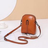 Sac bandoulière en cuir véritable pour femme, petit sac rétro à l'épaule, mini-sacoche de voyage multi-poches de luxe 2026