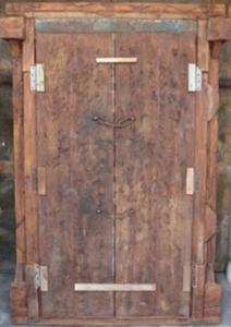 Puertas indias antiguas vintage, puertas antiguas, muebles de reproducción, puertas antiguas, madera recuperada, hecho a mano, forma y tamaño personalizados - Product Image 4
