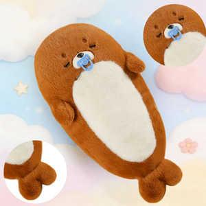 Peluche a forma <span class=keywords><strong>di</strong></span> focale in stile cartone animato personalizzato OEM 8722, con ciuccio, per abbracciare, ideale come regalo per bambini - Product Image 4