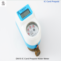 Offre Spéciale – Compteurs d'eau intelligents prépayés horizontaux DN15 multi-jets avec carte IC, en laiton, pour la maison et les petites entreprises