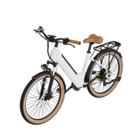 Bicicleta Eléctrica Urbana de 26 Pulgadas, 48V, con Marco Bajo, para Adultos y Mujeres, en Oferta en Almacén Europeo