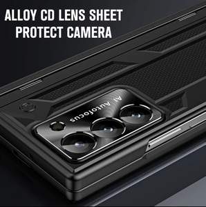 เคสเกราะมีขาตั้งสองชั้นสำหรับ Samsung, เคสป้องกันบานพับ Fold6 Galaxy รุ่น Plus และรุ่นป้องกันหน้าจอในตัว - Product Image 4