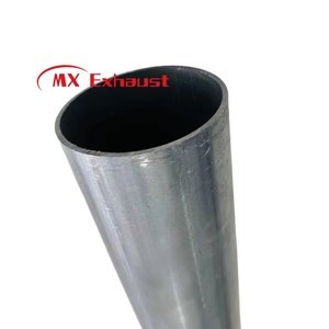 ท่อไอเสีย MX คุณภาพสูง SA1D/DX53D/DX54D As80/120g ERW เชื่อมด้วยเหล็กเคลือบอลูมิไนซ์ สำหรับระบบท่อไอเสียรถยนต์ - Product Image 1