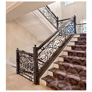 Thiết Kế Lan Can Sắt Rèn Cầu Thang Hành Lang Trong Nhà - Product Image 4