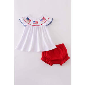 Conjunto Ropa Bebé Bandera Bordada-Bloomer - Product Image 4