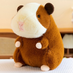 Muñeco de peluche de cobaya de 10 pulgadas (25 cm) para máquina de garras, regalo, muñeco de trapo, muñeco de cobaya holandesa fea, muñeco en venta - Product Image 5
