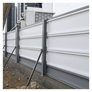 Valla de Acero para Construcción, Tipo Ensamblable, con Recubrimiento en Polvo, No Reflectante, Instalación por Perforación, Uso Municipal - Product Image 2