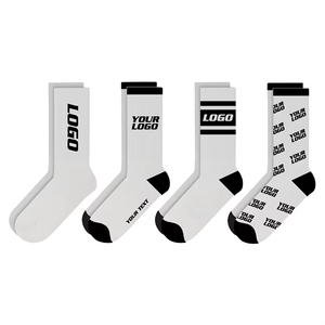 Calcetines Deportivos Jacquard con Logotipo Personalizado para Hombre y Mujer, Fabricante Mayorista OEM ODM con Servicio de Diseño y Empaque Gratuito - Product Image 1