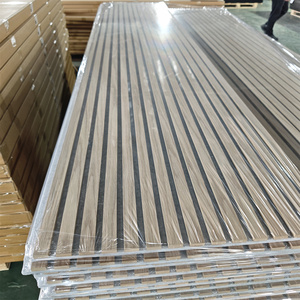Panneau acoustique en bois pour intérieur, panneau insonorisant, panneau mural à lattes en placage de chêne, panneau acoustique Wand, Panelen Acoustic Panelen - Product Image 5