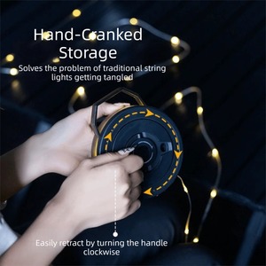 Wholesale Wholesale Custom Logo Camping <b>Light</b> Strip Long Battery Life Waterproof Push-Type Control Fairy for Outdoor Party - Product Image 5