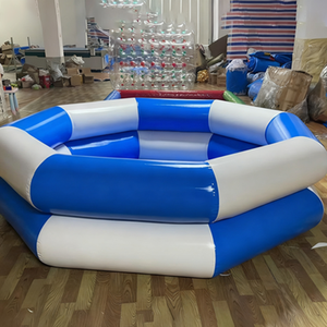 Grand bassin gonflable extérieur avec logo pour enfants, piscine épaissie pour la pêche et le plaisir aquatique - Product Image 4