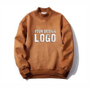 Sudadera Casual Americana para Hombre, Color Degradado, Gruesa, Cuello Redondo, Holgada, para Otoño e Invierno - Product Image 1