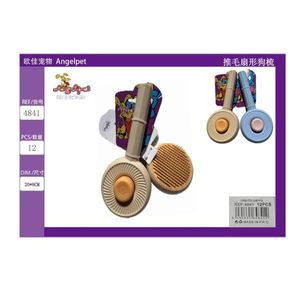 Pettine a ventaglio per cani per la riduzione del pelo per la toelettatura degli animali domestici - Product Image 3