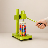 Presse à sceller manuelle pour canettes, machine à sceller pour boissons gazeuses, canettes de papier, capsulage de bouteilles en plastique