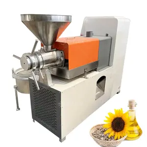 Extracteur industriel de presse à froid d'huile en spirale d'argan de noix de palme Machine d'extraction d'huile de noix de coco vierge
