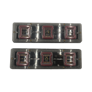 Pièces de camion de haute qualité, système d'éclairage de camion, feux arrière rectangulaires 24V/100W pour véhicules lourds - Product Image 3