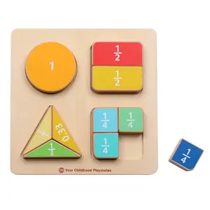 Baby 3D Montessori Form Pairing Erkenntnis spielzeug Holz Lern puzzles für Kleinkinder Spielzeug