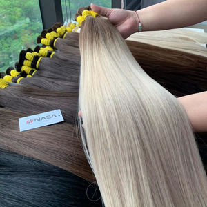 Meilleure vente de luxe Ombre Extension de cheveux grande quantité en vrac brut vietnamien toutes couleurs usine de gros - Product Image 1