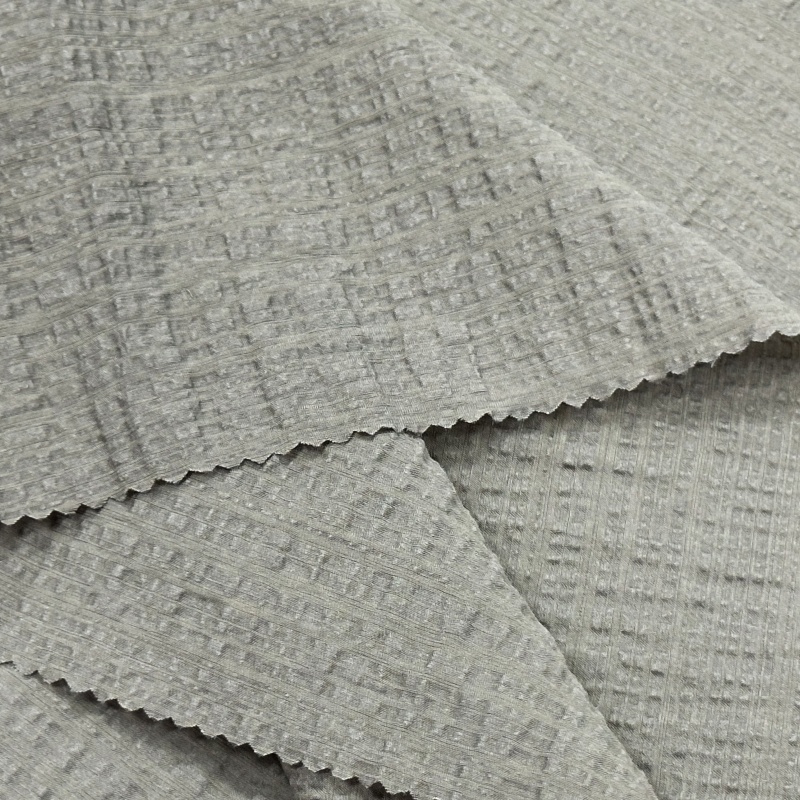 Nylon Lyocell Rayon Fabric Bubble Seersucker Fabric Breathable Spandex Fluffy Fabric for Home Textile and Dresses