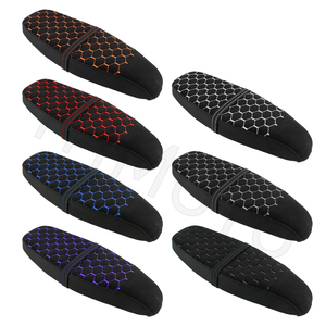 YHMOTO Frame <b>Seat</b> Sport Plush Cushion Pad Rear Flat <b>Bench</b> Sitz for Simson S50 S51 Honeycomb Sutures - Product Image 2