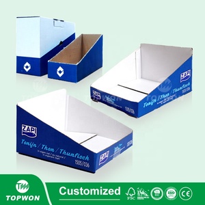 Tùy chỉnh siêu thị bán lẻ Bao bì nhỏ hộp <span class=keywords><strong>carton</strong></span> tổ chức các tông hiển thị truy cập với xé đi tính năng - Product Image 6