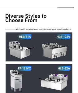 Heavybao thương mại thép không gỉ nồi chiên sâu điện công nghiệp Máy Chiên cho khách sạn & nhà hàng cung cấp - Product Image 4