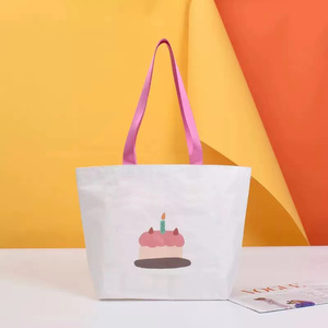 Sacs de courses en PP tissé laminé, personnalisables avec logo graphique, colorés et tendance, de haute qualité, écologiques, pour la vente au détail et l'épicerie - Product Image 1