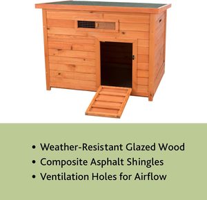 Poulailler en bois brun naturel poulailler/canard poulailler pour canards itinérants gratuits caisse de poulet Fit cailles autres volailles - Product Image 4