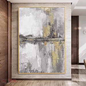 Toile abstraite dorée abstraite de style nordique moderne, tableau décoratif d'art mural en <span class=keywords><strong>marbre</strong></span> blanc <span class=keywords><strong>pour</strong></span> le salon, vase mural vertical - Product Image 1