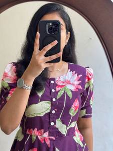 Vestido de Verano de Algodón para Mujer |   Conjunto Casual Ligero de Verano de Manga Corta y Largo Medio - Product Image 3