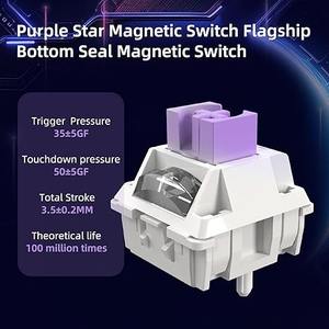 <span class=keywords><strong>Teclado</strong></span> para Juegos IROK MU68 Ultra Rápido con Interruptores Magnéticos, Intercambiable <span class=keywords><strong>en</strong></span> Caliente, RGB Programable, 8K, Baja Latencia, Cableado - Product Image 2