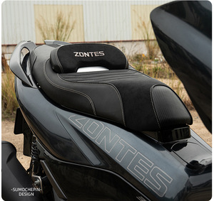 Sac de selle pour moto ZONTES 350D, coussin de selle, ensemble de selle, accessoire de remplacement d'origine pour un confort optimal - Product Image 3