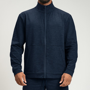 RUIQUWIN Vente en gros de vestes d'affaires en tricot pour hommes, col baseball, automne, épaisses, chaudes, décontractées, avec poches - Product Image 5