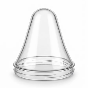 พรีฟอร์ม PET ขนาด 83 มม. คอสั้น สำหรับขวดเครื่องดื่ม FMCG ขวดน้ำมัน ความใสสูง เกรดอาหาร ผู้ผลิตพรีฟอร์มพลาสติก - Product Image 1