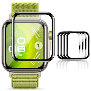 Protector de Pantalla Aibangjia para <span class=keywords><strong>Huawei</strong></span> <span class=keywords><strong>Watch</strong></span> <span class=keywords><strong>Fit</strong></span> 4 Pro <span class=keywords><strong>Fit</strong></span> 3, Película Protectora Curva 3D de Cobertura Total, Accesorios - Product Image 1